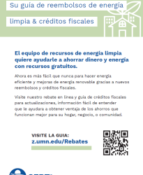 Su guía de reembolsos de energía limpia & créditos fiscales
